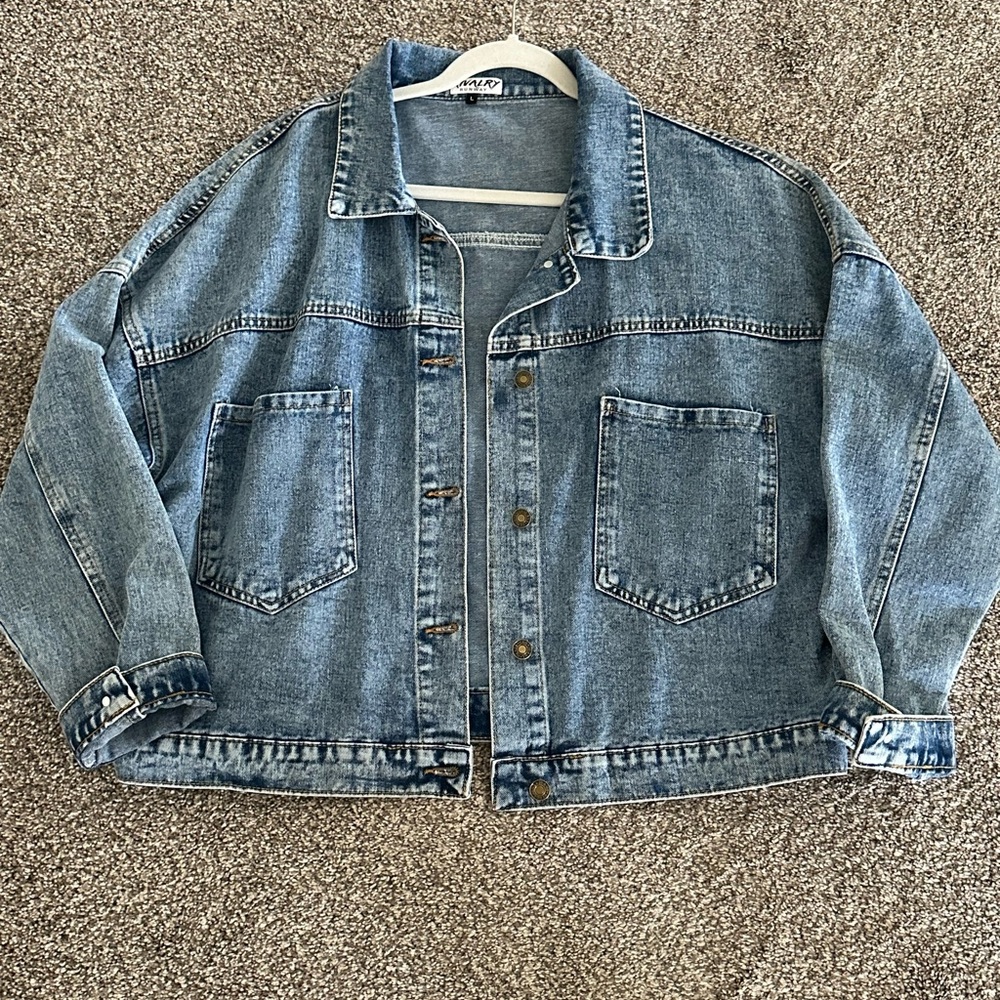 Rivalry Threads Blue Jean Jacket - image 1